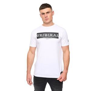 Crosshatch Mens Kratmoss T-Shirt / White